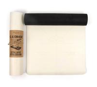 Myga Cream Xl Yoga Alignment Mat For Comfortable Practice