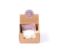 Myga Crystal Incense Holder - Natural Gemstone Incense Burner Stick Holder Ash Catcher for Home, Spa, Yoga, Aromatherapy & Meditation - Quartz