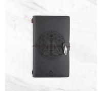 Myga Crystal Notebooks - Singles - Meditation Chakra & Quartz (Black)