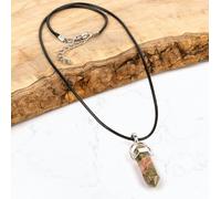 Myga Crystal Pendant Necklace - Dragon's Blodd