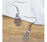Myga Earrings - Hamsa