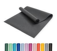 Myga Entry-Level Yoga Mats - Available in 12 Vibrant Colours - Black