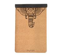 Myga Extra Large Cork Yoga Mat Elephant