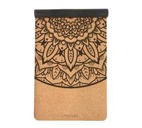 Myga Extra Large Mandala Cork Yoga Mat For Mindful Practice