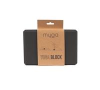 Myga Foam Yoga Block - Black Myga Black