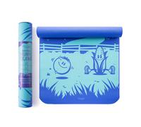 Myga Frenzy Silk Print Childrens Mat in Blue Myga Blue