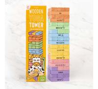 Myga Giant Wooden Yoga Tower - Fun, Balance, and Mindfulness