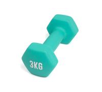 Myga Hexagonal Dumbbell - 3kg Pair in Turquoise Myga Turquoise