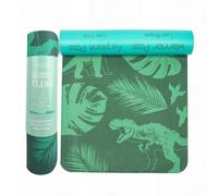 Myga Kids' Yoga Mat With Jurassic Jungle Print For Fun Practice