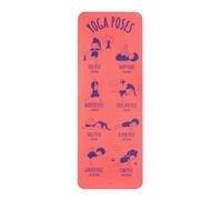Myga Kids' Yoga Silk Mat With Pose Explorer Print For Playful Workouts