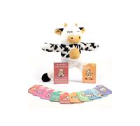 Miss Molly Myga - The Moo-Ditating Cow Myga White One Size