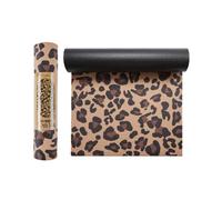 Myga Premium Leopard Print Yoga Mat For Stylish Home Workouts