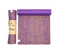 Myga Purple Eco-Friendly Jute Yoga Mat For Comfortable Practice