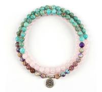 Myga Rebirth Mala Bead Necklace
