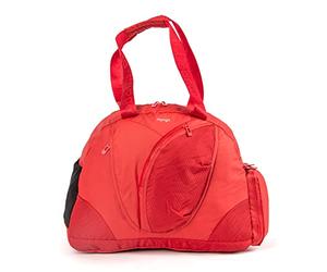 Myga RY1138 - Vegan Messenger Bag for Yoga Mat - Pilates Yoga Mat Bag with Adjustable Carry Handle Straps - Multifunctional Compact Exercise Bag - Red