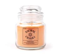 Myga Scented Candle - Sacral Chakra Candle with Soy Wax & Essential Oil Blend, 100% Vegan and Eco-Friendly - Perfect for Relaxation, Yoga, Meditation & Aromatherapy - Ylang Ylang