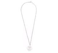 Myga Silver 7 Chakras Pendant Necklace for Women and Men - Root Chakra