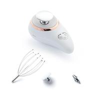 Myga Sonic Therapy Device - Sonic Vibration Massager for Face, Neck, Body & Scalp - Facial & Muscle Massager, 3 Intensity Levels & Interchangeable Heads - Relieves Tension & Boosts Circulation | USB-C
