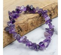Myga Stone Chip Bracelet - Amethyst