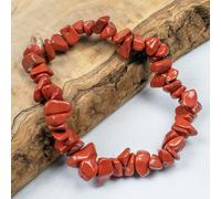 Myga Stone Chip Bracelet - Red Jasper