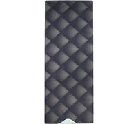 Myga Suede Yoga Mat - Luxurious Vegan Suede Mat perfect for Hot Yoga, Power, Bikram, Ashtanga and Pilates - Superior Non-Slip Grip, ideal for Home, Gym & Studio - 183cm x 61cm x 3mm - Black