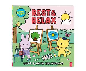 Myga Sunny Vibes Colouring Series - Rest and Relax - Rest and Relax