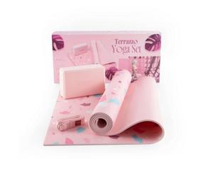 Myga Terrazzo Printed Yoga Starter Set For Beginner Workouts