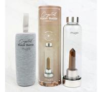 Myga Crystal Water Bottle Tiger Eye, Brown