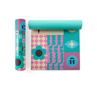 Myga Tizzy Design Patterned Yoga Mat For Fun Home Workouts