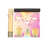 Myga Tropical Vegan Suede Yoga Mat For Comfortable Home Workouts