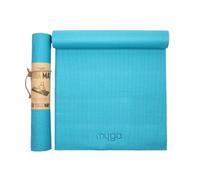 Myga Turquoise Entry-Level Yoga Mat For Beginner Workouts