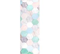 Myga Vegan Suede Yoga Mat - Luxurious Non-Slip Exercise Mat for Hot Yoga, Pilates, Meditation and Stretching for Women & Men - Comfortable & Durable for Home, Gym & Studio - 183cm x 61cm x 3mm