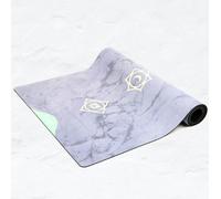 Myga Vegan Suede Yoga Mat - Luxurious Rubber Yoga Mat Available in 6 Stunning Patterns - Chakra