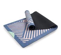 Myga Vegan Suede Yoga Mat - Luxurious Rubber Yoga Mat Available in 6 Stunning Patterns - Theseus