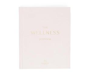 Myga Wellness Journal - A5 Self-Care & Wellbeing Reflection Notebook - Undated Diary for Personal Development, Goal Setting, Mood & Mental Health for Women and Men - Beige