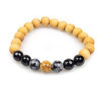 Myga Women's Awareness Bead Bracelet Myga Multicolor One Size