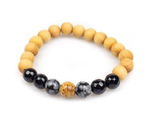 Myga Women's Awareness Bead Bracelet Myga Multicolor One Size