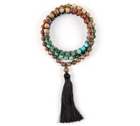 Myga Women's Chakra Bead Necklace Myga Multicolor One Size
