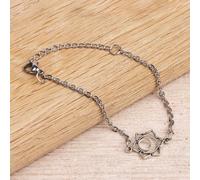 Myga Women's Chakra Bracelet - Sacral in Silver | Size: 6.5 inches Myga Silver 6.5 inches