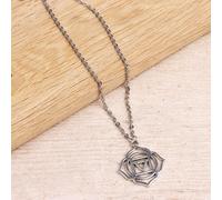 Myga Women's Chakra Necklace - Root in Silver | Size: 17 inches Myga Silver 17 inches