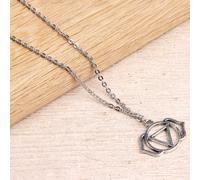 Myga Women's Chakra Necklace - Third Eye in Silver | Size: 17 inches Myga Silver 17 inches