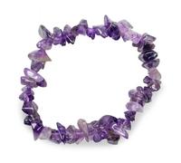 Myga Women's Chip Yogic Bracelet, Meditation Bracelet, Stone Chip in Purple Myga Purple One Size