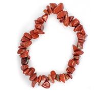 Myga Women's Chip Yogic Bracelet, Meditation Bracelet, Stone Chip in Red Myga Red One Size