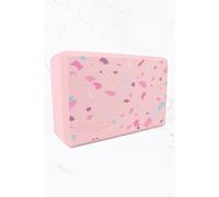 Myga Women's Foam Yoga Block - Terrazzo in Pink | Size: 10mm Myga Pink 10mm