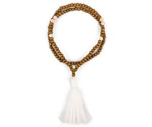 Myga Women's Grounding Bead Necklace in Brown Myga Brown One Size