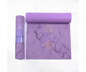 Myga Women's Printed Yoga Mat in Purple Myga Purple