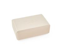 MYGA Yoga Block - High-Density EVA Foam Yoga Brick - Non-Slip, Lightweight & Durable Exercise Block for Pilates, Stretching and Flexibility at Home & Gym - Choice of Colour (Sand)