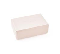 MYGA Yoga Block - High-Density EVA Foam Yoga Brick - Non-Slip, Lightweight & Durable Exercise Block for Pilates, Stretching and Flexibility at Home & Gym - Choice of Colour (Blush)