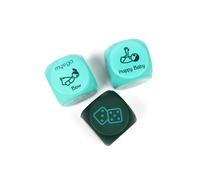 Yoga Dice For Kids Myga Green One Size
