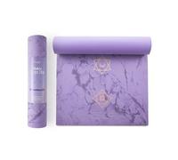 MYGA Yoga Mat - 6mm Thick Non-Slip Exercise Mat for Yoga, Pilates, Meditation and Fitness - Lightweight Travel Yoga Mat for Men and Women - Chakra